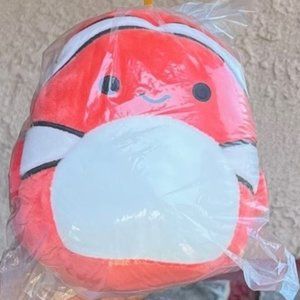 New Squishmallow Ricky the Clownfish 5 inches. Cute and rare! No tags